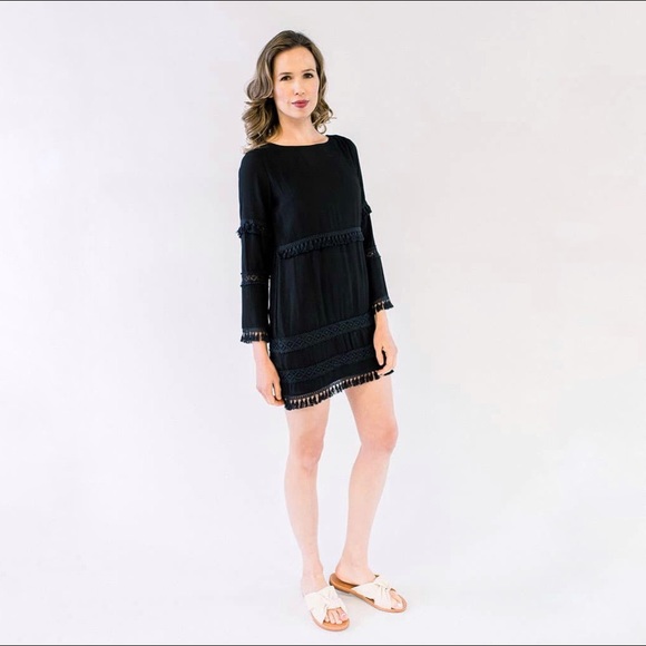 Black Clara Dress - Picture 4 of 6